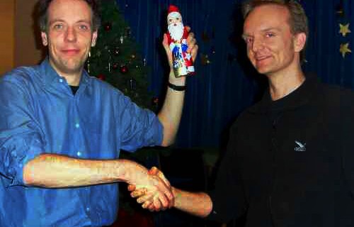 Rainer Polzin gewinnt das Weihnachtsturnier 2005